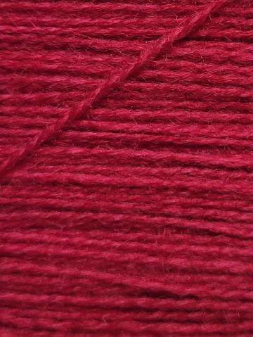 Regia 2 Ply Darning Thread 2002 Red. A blend of wool & nylon.